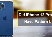 Did iPhone 12 Pro Max have pattern lock?