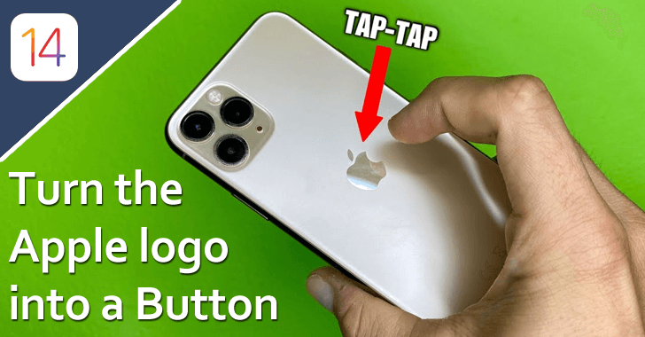 iOS 14 update lets users turn the Apple logo on the back into a virtual button